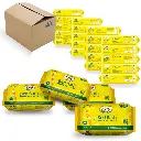 AVM Super Dry Bed Bath Wet Wipes Extra Large (32 * 32 cm) 10 Pcs/Pack | Pack of 24